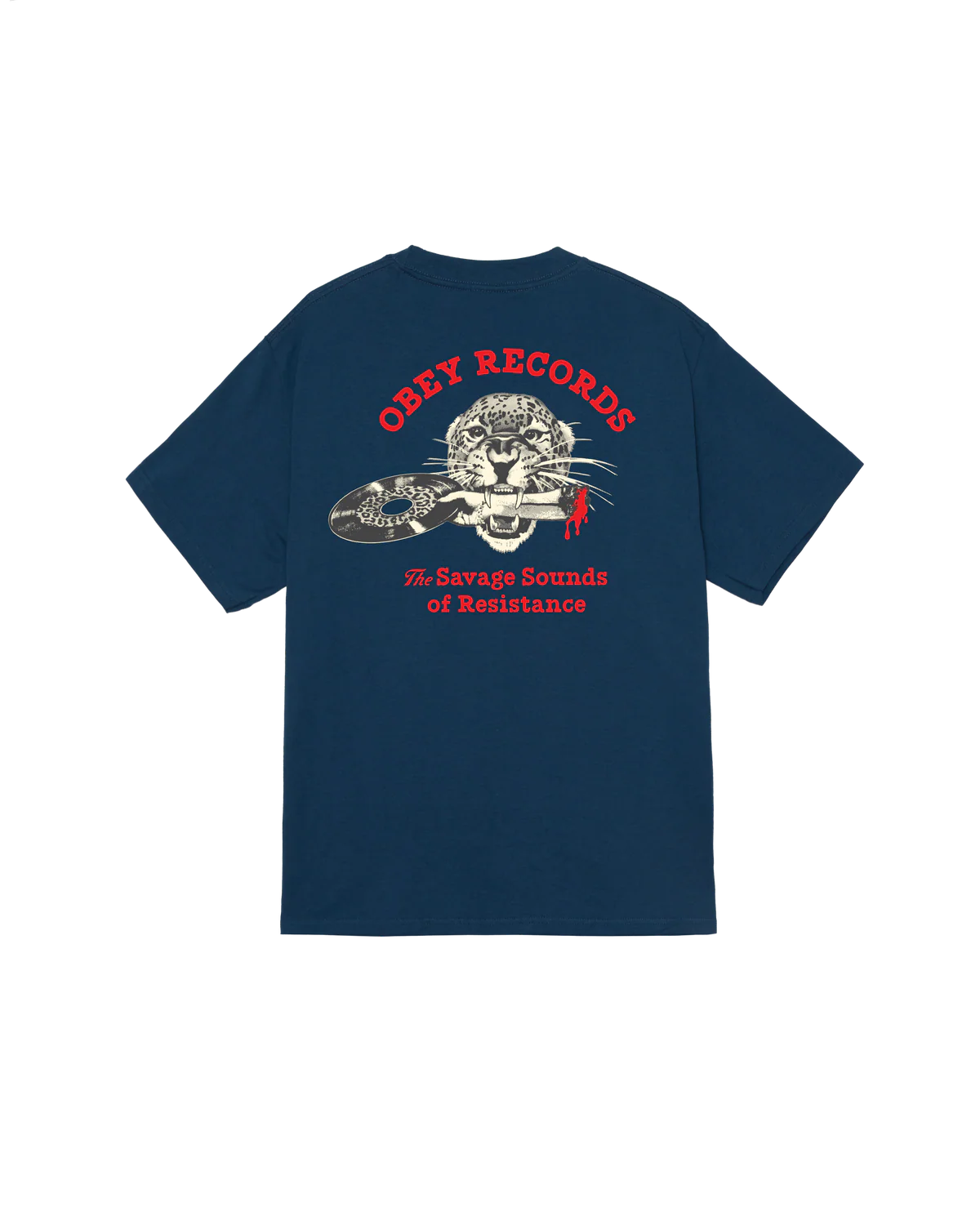 Obey Savage Sounds Leopard Tee
