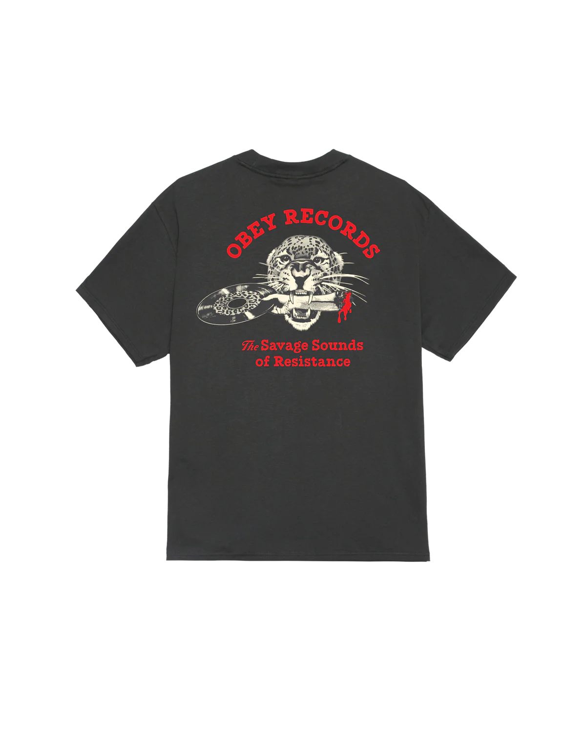 Obey Savage Sounds Leopard Tee